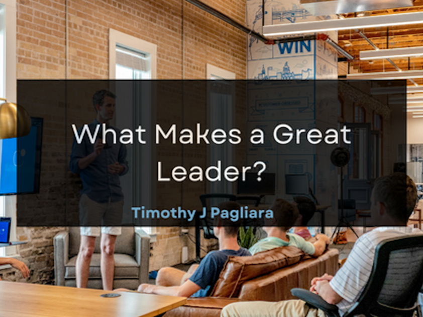 Cover of What Makes a Great Leader?.