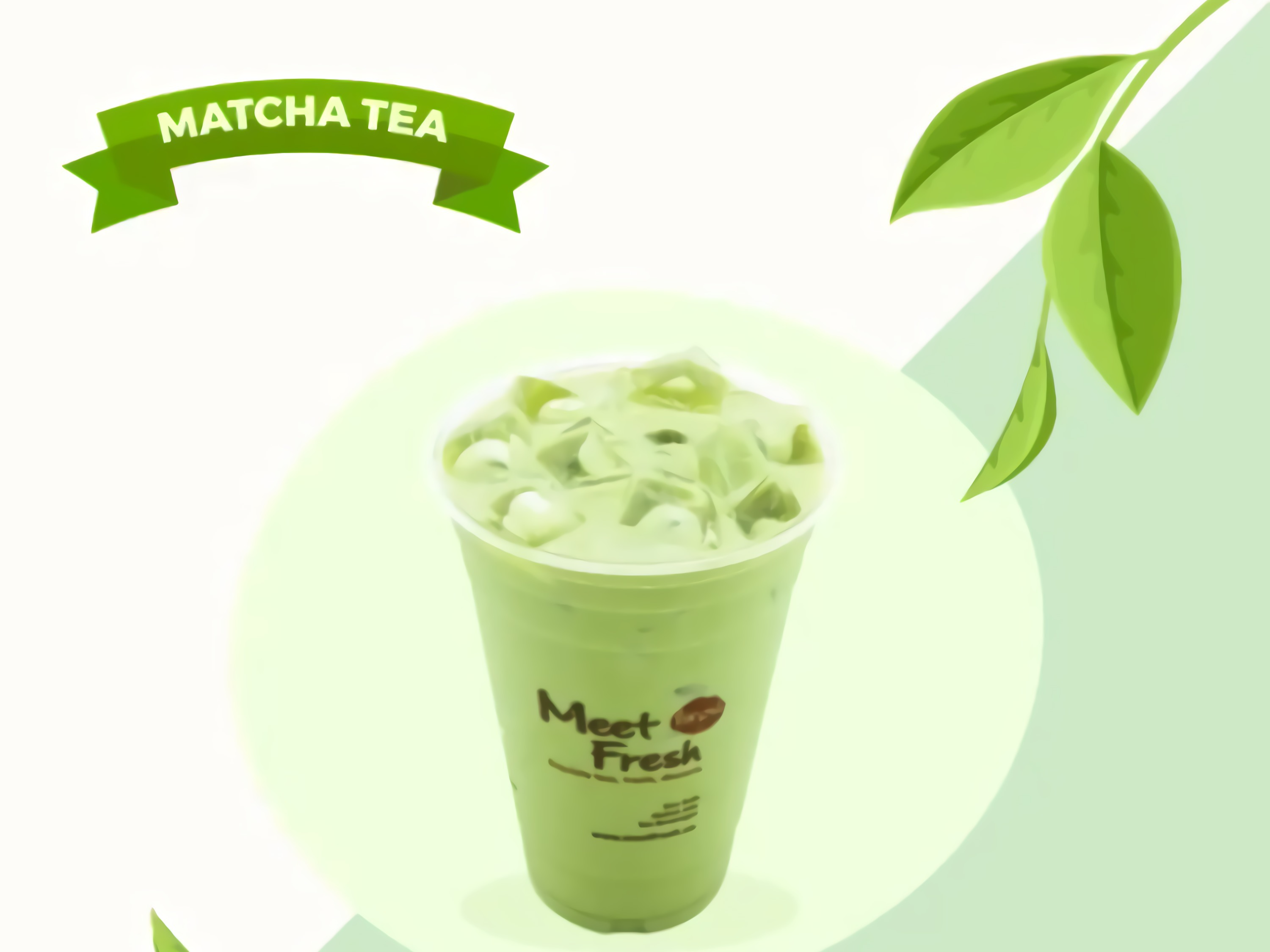 Cover of matcha drinks .