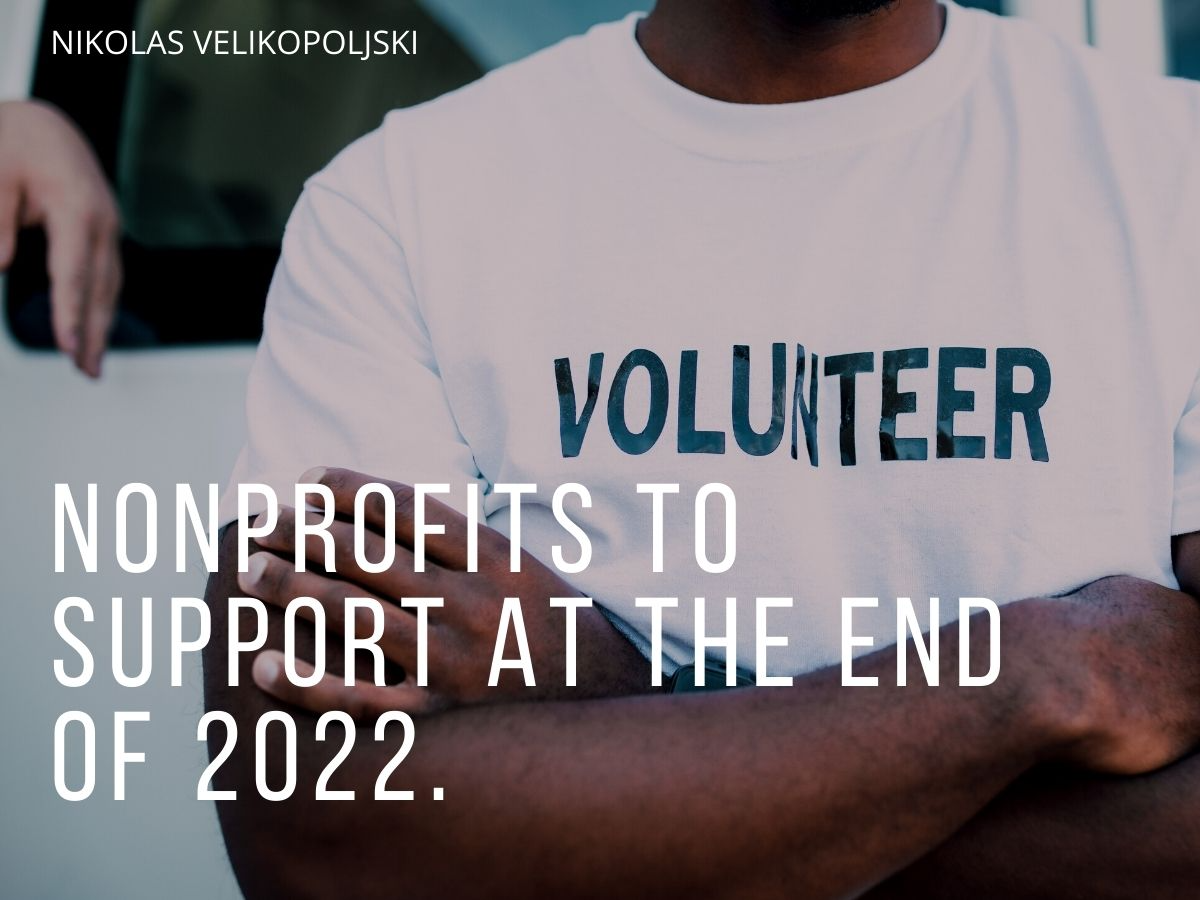 Cover of Nonprofits To Support At The End Of 2022.