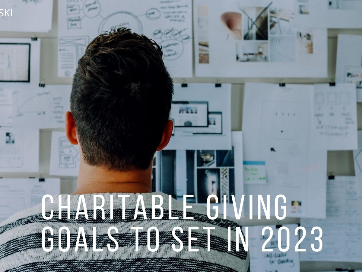 Cover of Charitable Giving Goals to Set in 2023.
