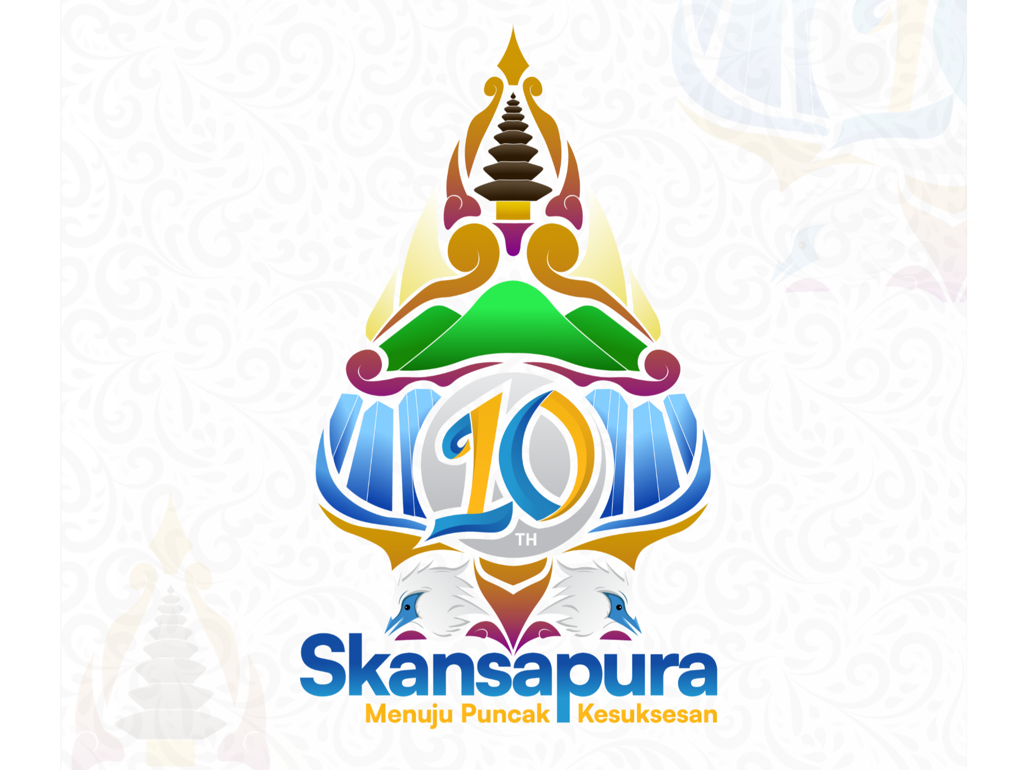 Cover of Logo HUT 10th Skansapura .