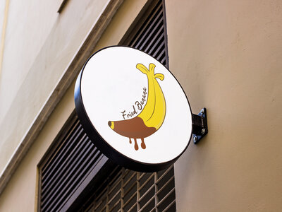 Cover of Fried Banana Logo .