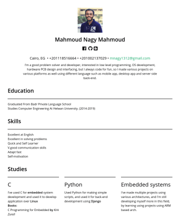 Research / R&D Resume Examples
